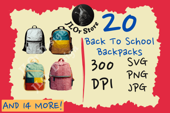 Back to School Backpacks Bundle