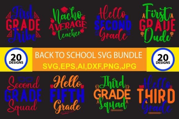 Back to School SVG Bundle Vol. 5