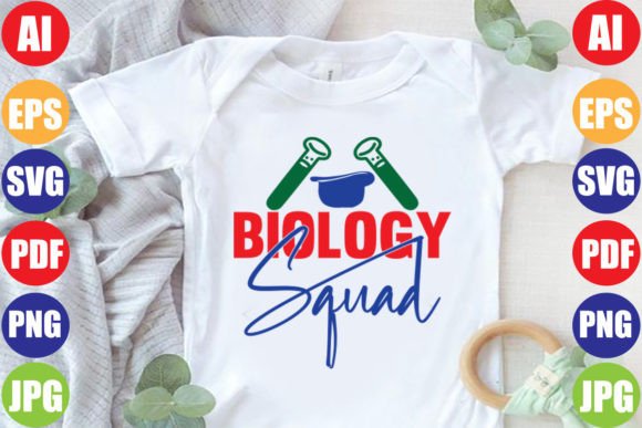 Biology Squad Graphics & T-Shirt Designs