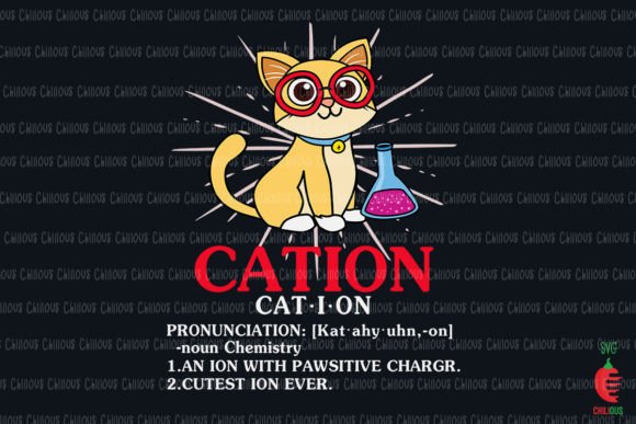 Cation Science Cat Funny Graphics and Crafts