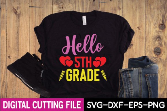 Hello 5th Grade SVG Graphics