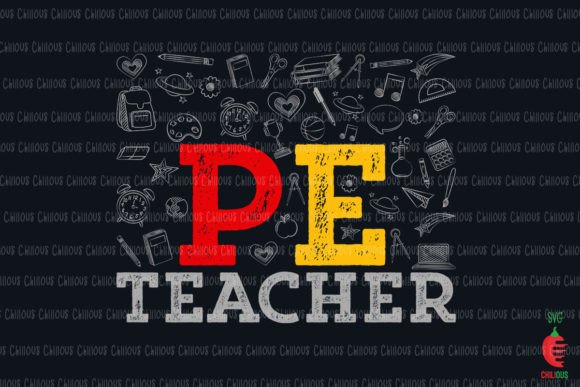 Physical Education Teacher PE Teacher Graphics