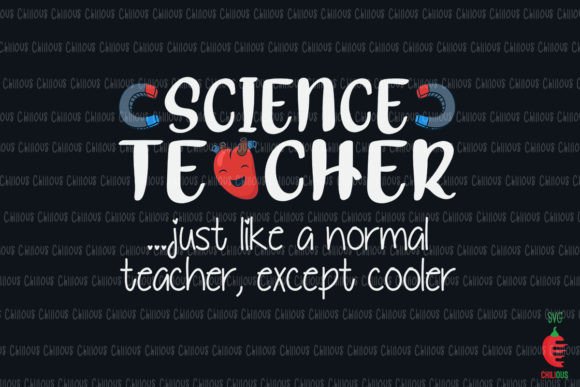 Science Teacher Cooler Graphics and Crafts