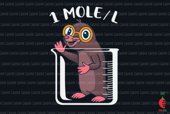 Science Teacher Mole Graphics and Crafts